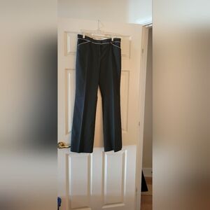 The Limited, Women's Black Wide-Leg Pants, size 8.